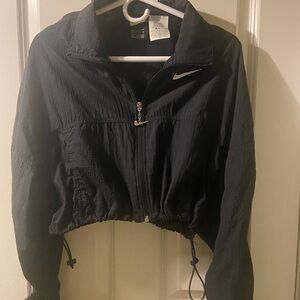 Nike Women's Black Cropped Jacket